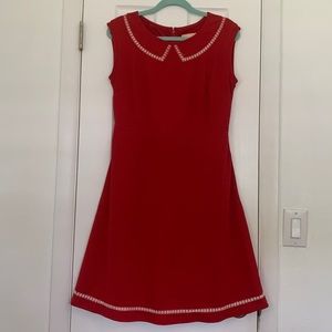 Modcloth Myrtlewood of California Red Retro Style Dress